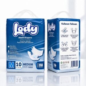 LODY ADULT DIAPER MEDIUM 10Pcs